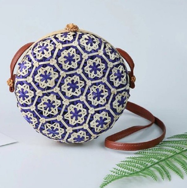 Dames handtas C1035 donkerblauw
