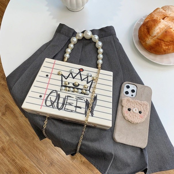 Dames handtas M1331 wit