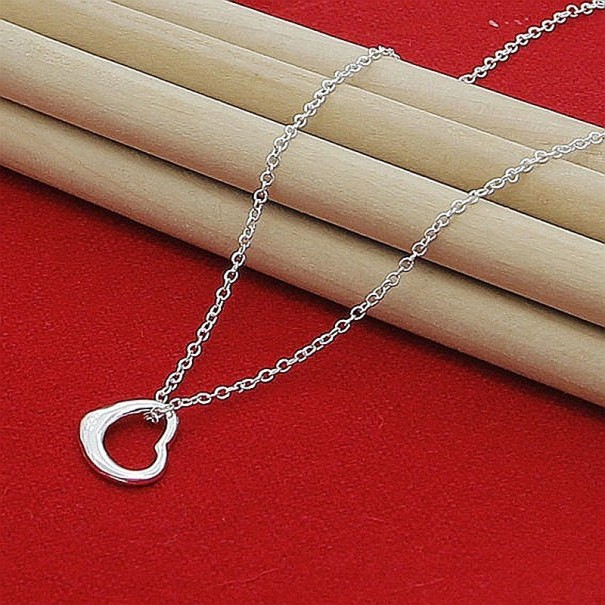 Dames hart ketting D547