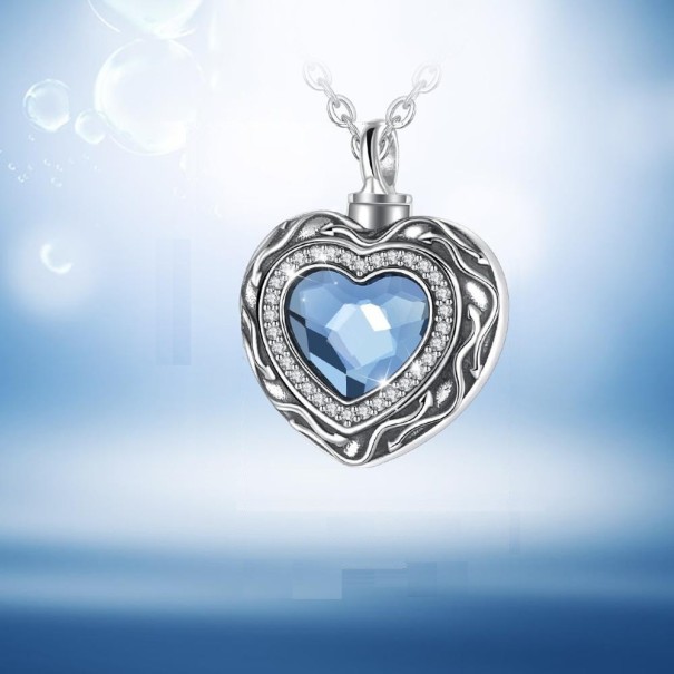 Dames hart ketting D713