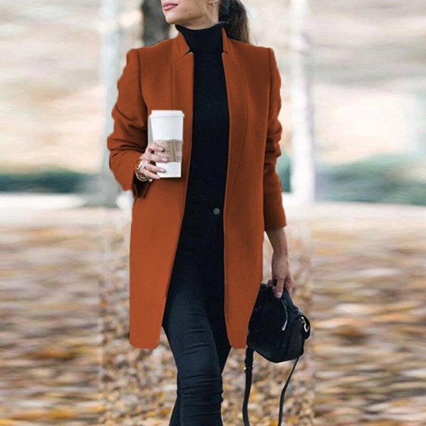 Dames herfstjas B674 bruin S