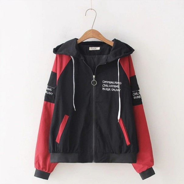 Dames herfstjas P1545 zwart XS
