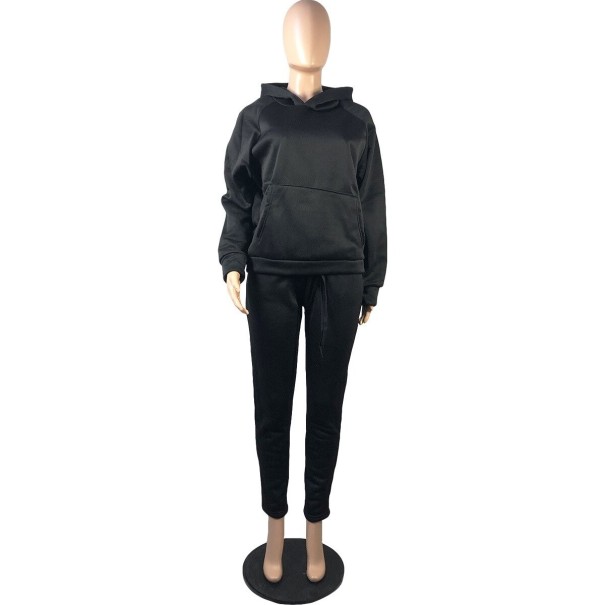 Dames hoodie en joggingbroek B889 roze XL