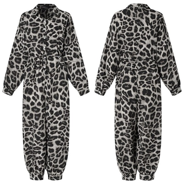 Dames jumpsuit met lange mouwen