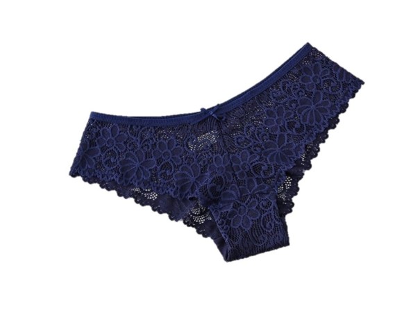 Dames kanten slipje J2820 blauw