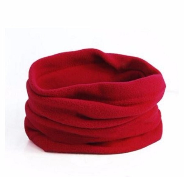 Dames katoenen sjaal J3124 rood