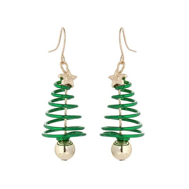 Dames kerst oorbellen G1341 6