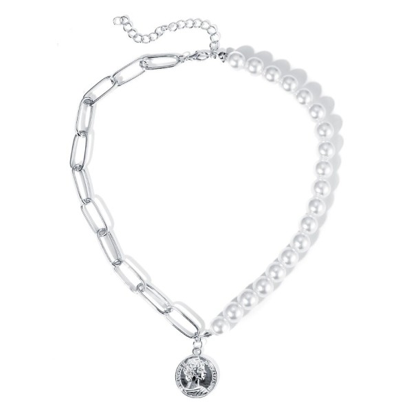 Dames ketting D30 zilver 4