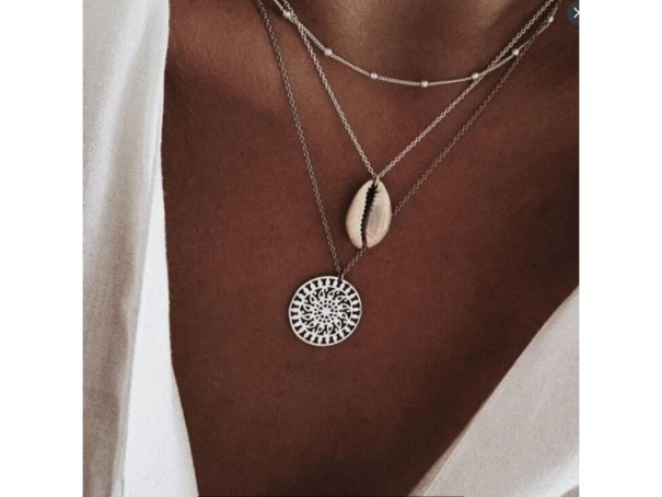 Dames ketting G799 8