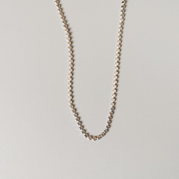 Dames ketting M96 zilver 1