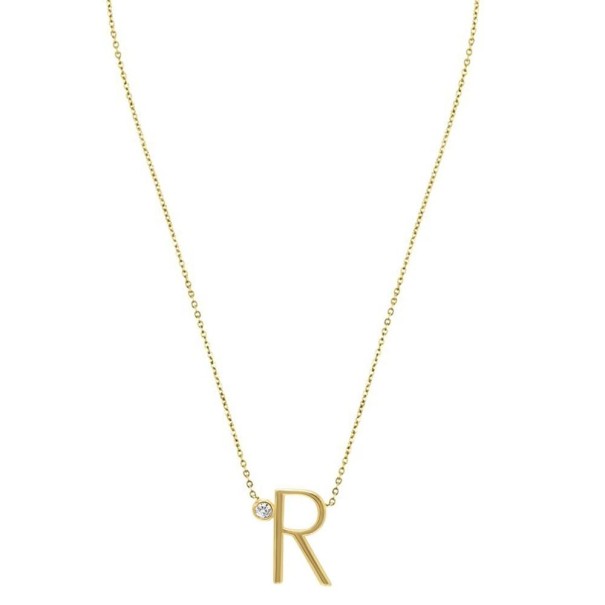 Dames ketting met alfabetletters M84 R