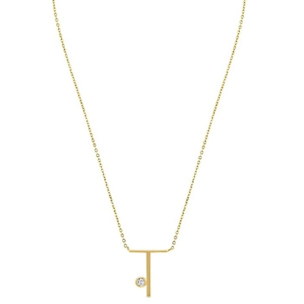 Dames ketting met alfabetletters M84 T