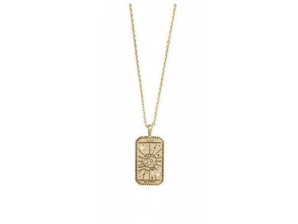 Dames ketting met hanger D105 7