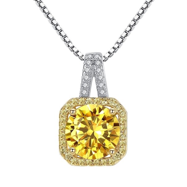 Dames ketting met hanger D385 goud