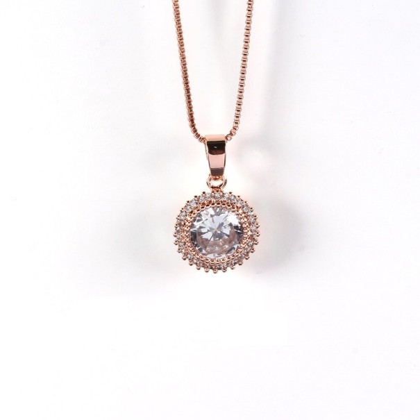 Dames ketting met hanger D396 5