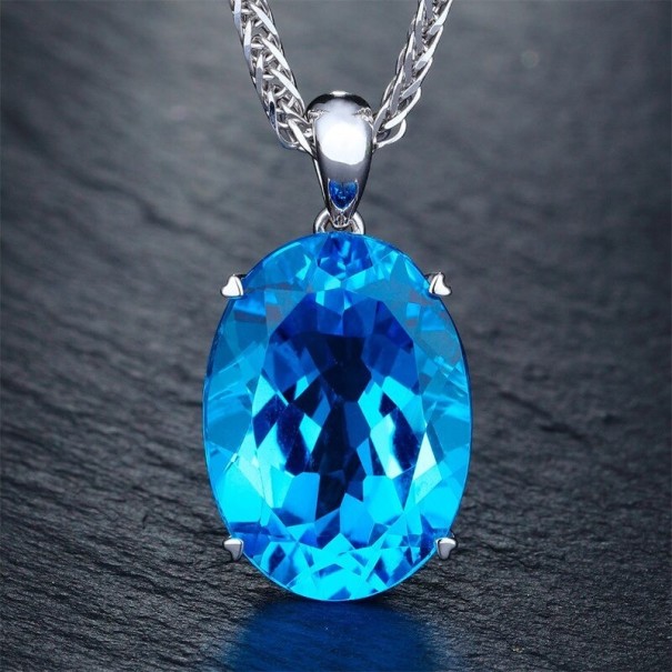 Dames ketting met hanger D466 3