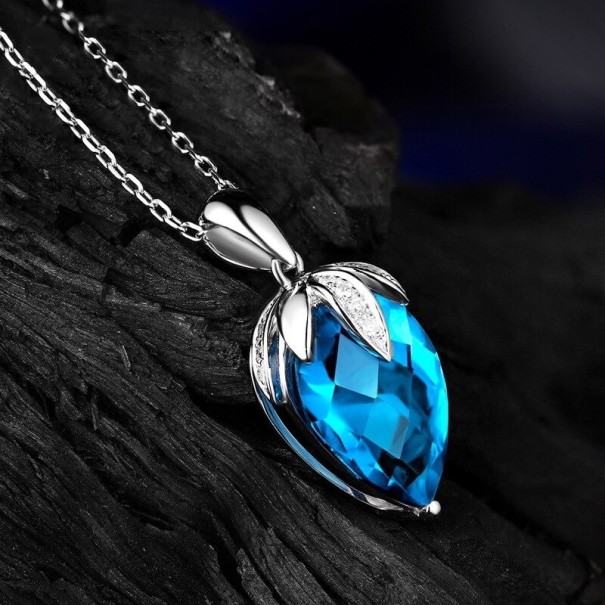 Dames ketting met hanger D718 8