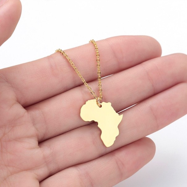 Dames ketting met hanger D94 goud 20