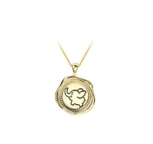 Dames ketting met hanger G490 14