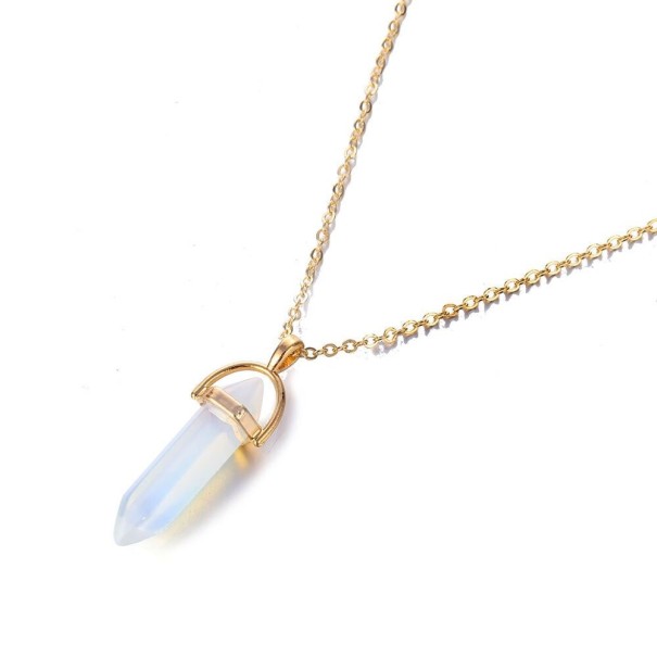 Dames ketting met kristal J92 2