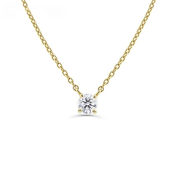 Dames ketting met kristal M6 L