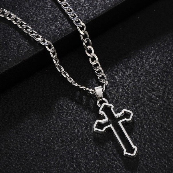 Dames ketting met kruis D96 1