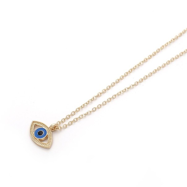 Dames ketting met oog G751 14