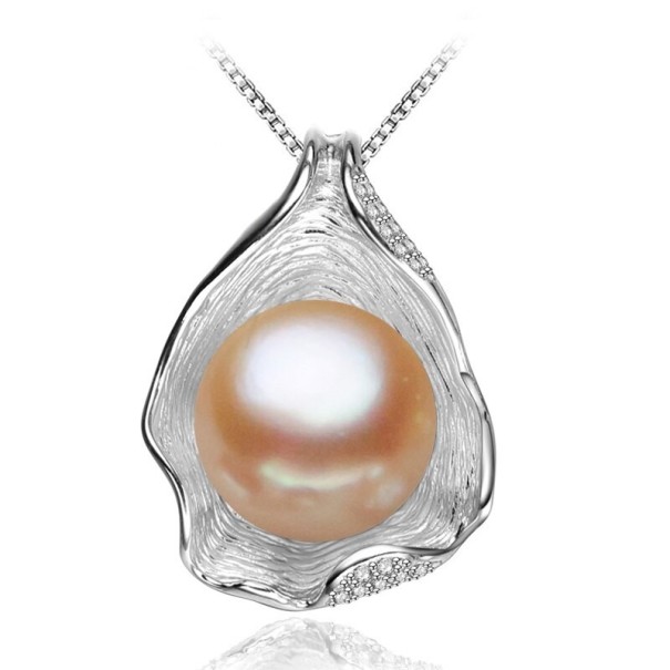 Dames ketting met parel N3 zilver 2