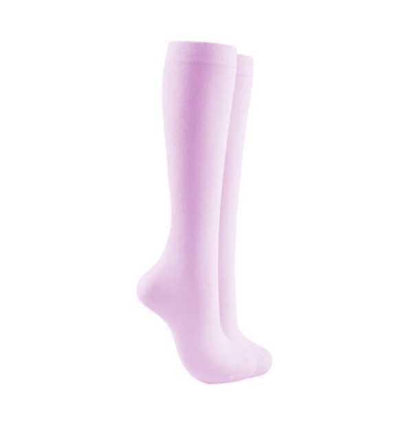 Dames kniekousen roze