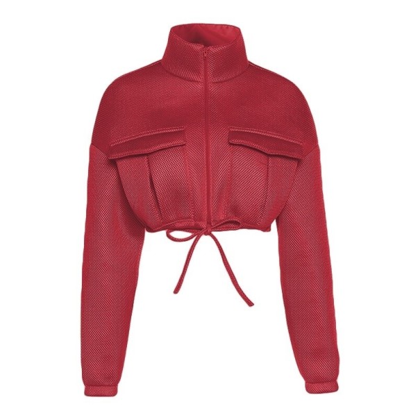 Dames kort jasje A3052 rood XS
