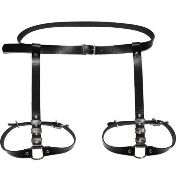 Dames kousenband zwart