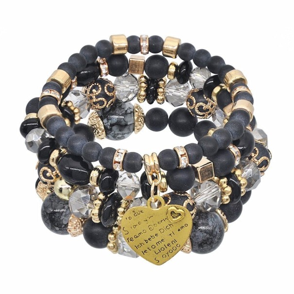 Dames kralenarmband 4 stuks J117 16