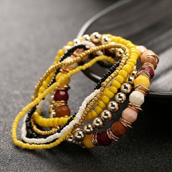 Dames kralenarmband 7 stuks
