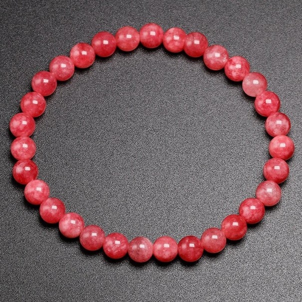 Dames kralenarmband H151 23 cm 6 mm