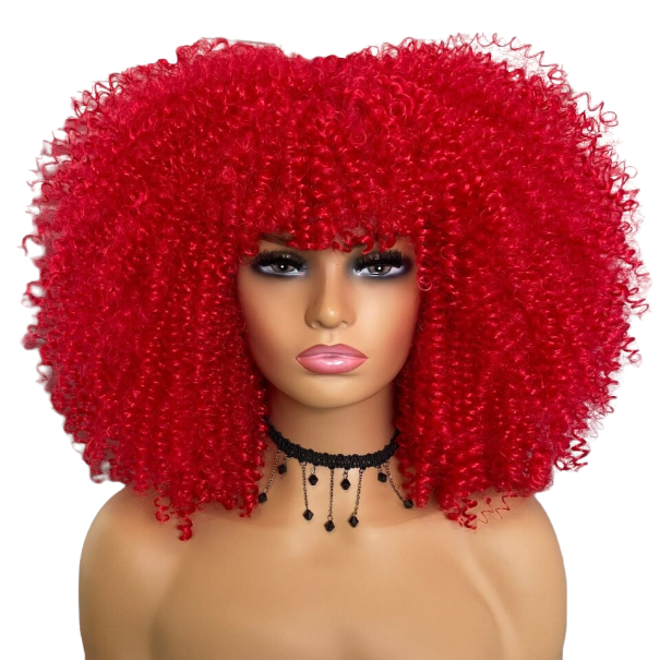 Dames krullende pruik N899 22