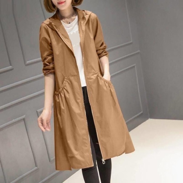 Dames lange jas P1571 S 5