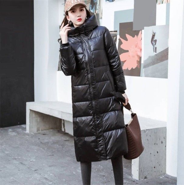 Dames lange winterjas P1578
