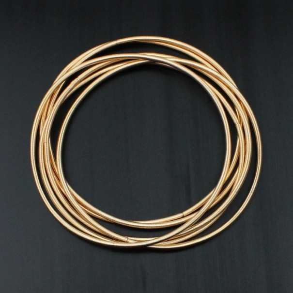 Dames lente armband 3 st. goud
