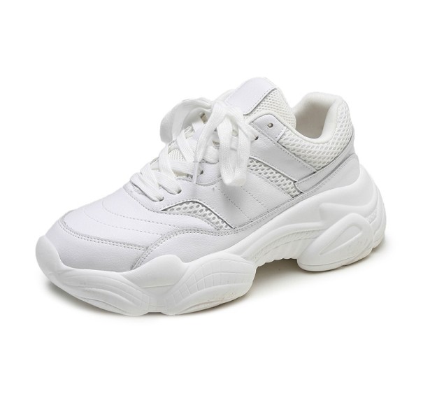 Dames lente/herfst sneakers wit 36