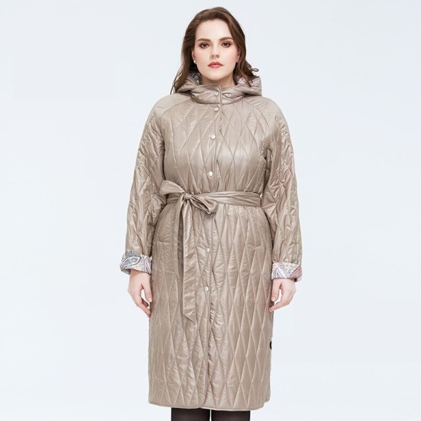 Dames lente/herfstjas A1879 beige 3XL