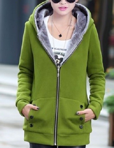Dames lente/herfstjas Penny J2995 groen L