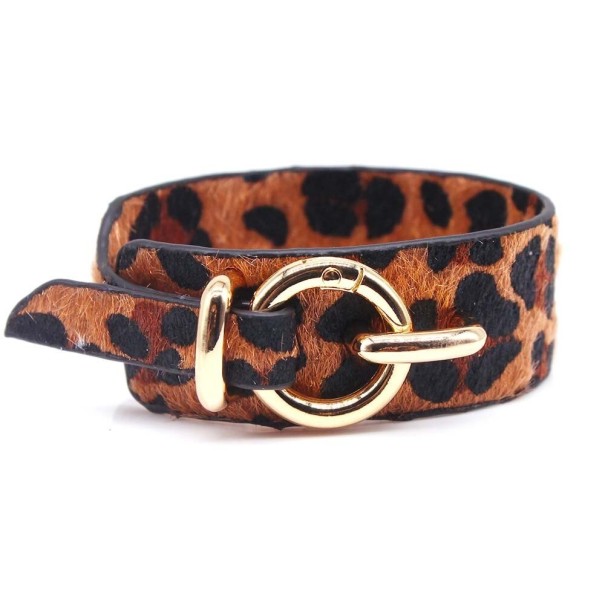 Dames leren armband H335 4