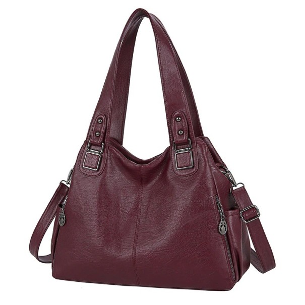Dames leren handtas M1075