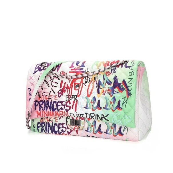 Dames leren handtas M1178 roze