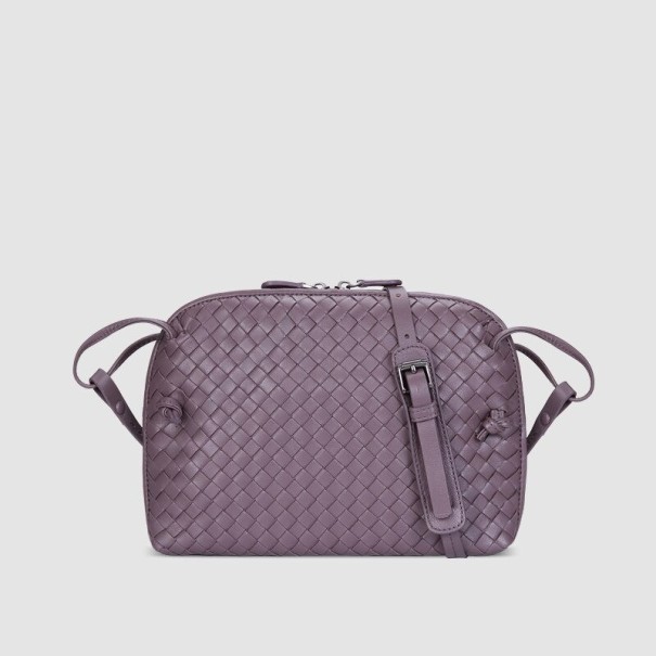 Dames leren handtas M1218 lichtpaars