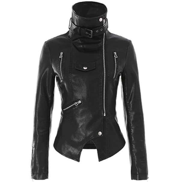 Dames leren jas P2442 M
