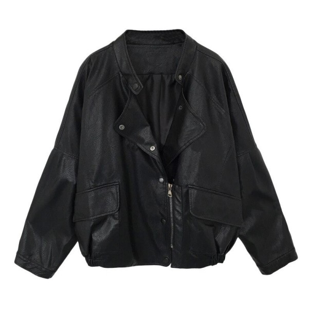 Dames leren jas P2497 M