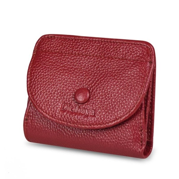 Dames leren mini portemonnee M160 9