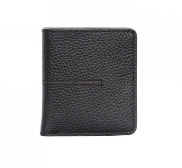 Dames leren portemonnee klein M231 zwart