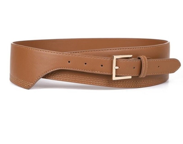 Dames leren riem A2528 bruin